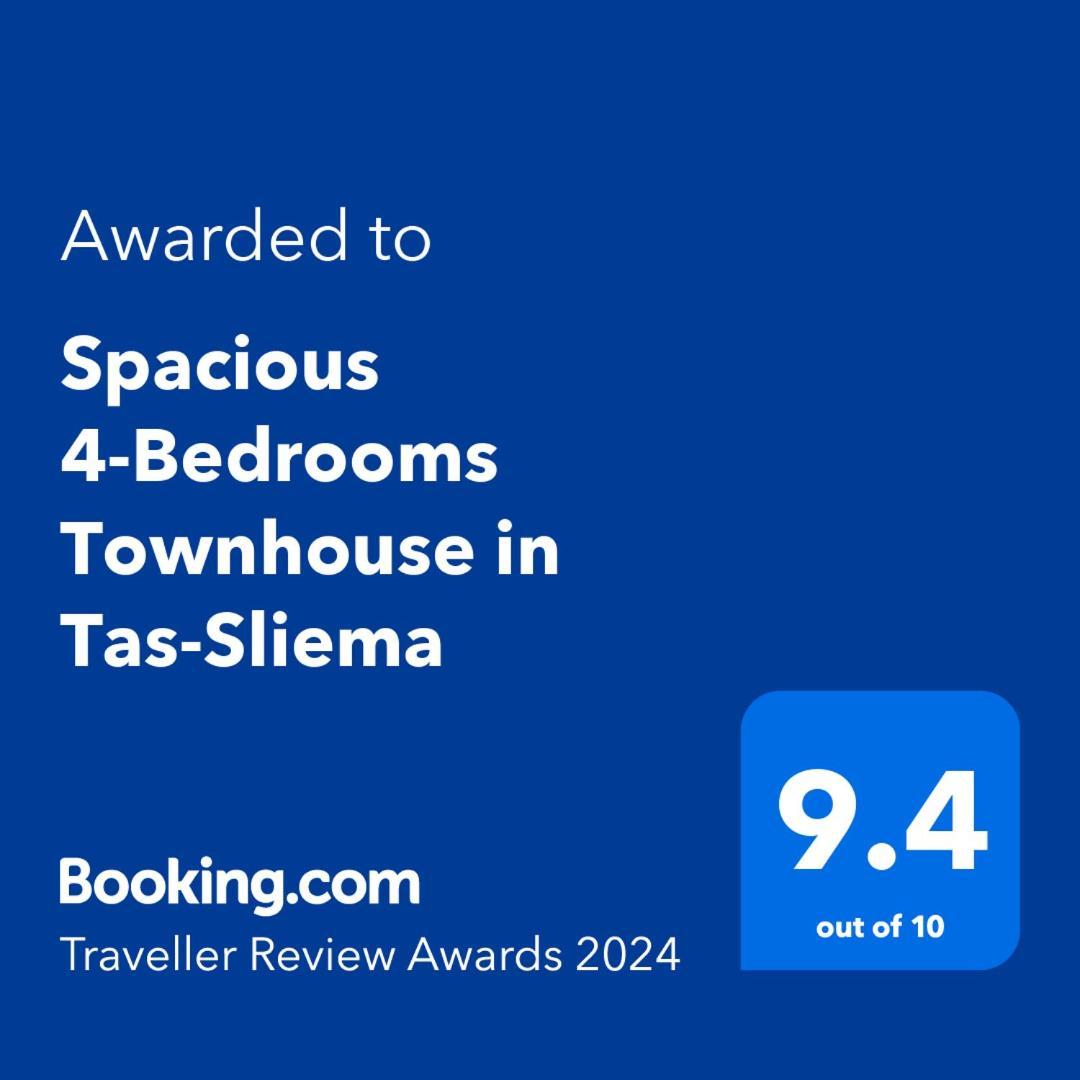 Spacious 4-Bedrooms Townhouse In Tas-Sliema Eksteriør bilde